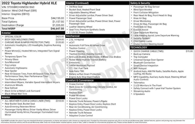 2022 Toyota Highlander