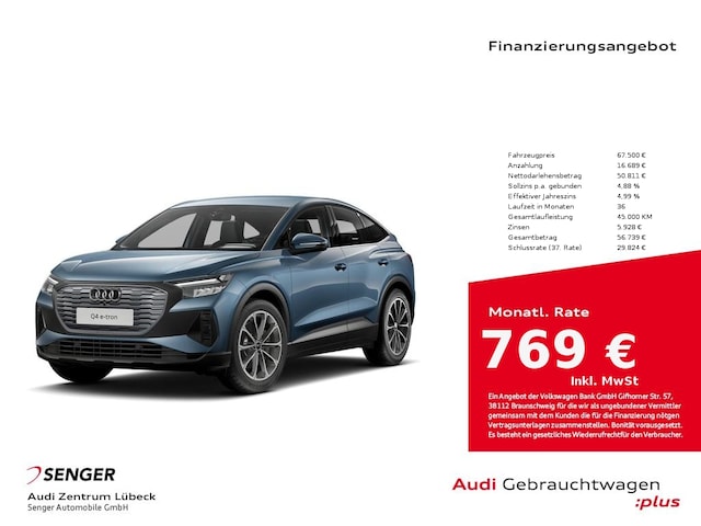 Audi Q4 Sportback e-tron
