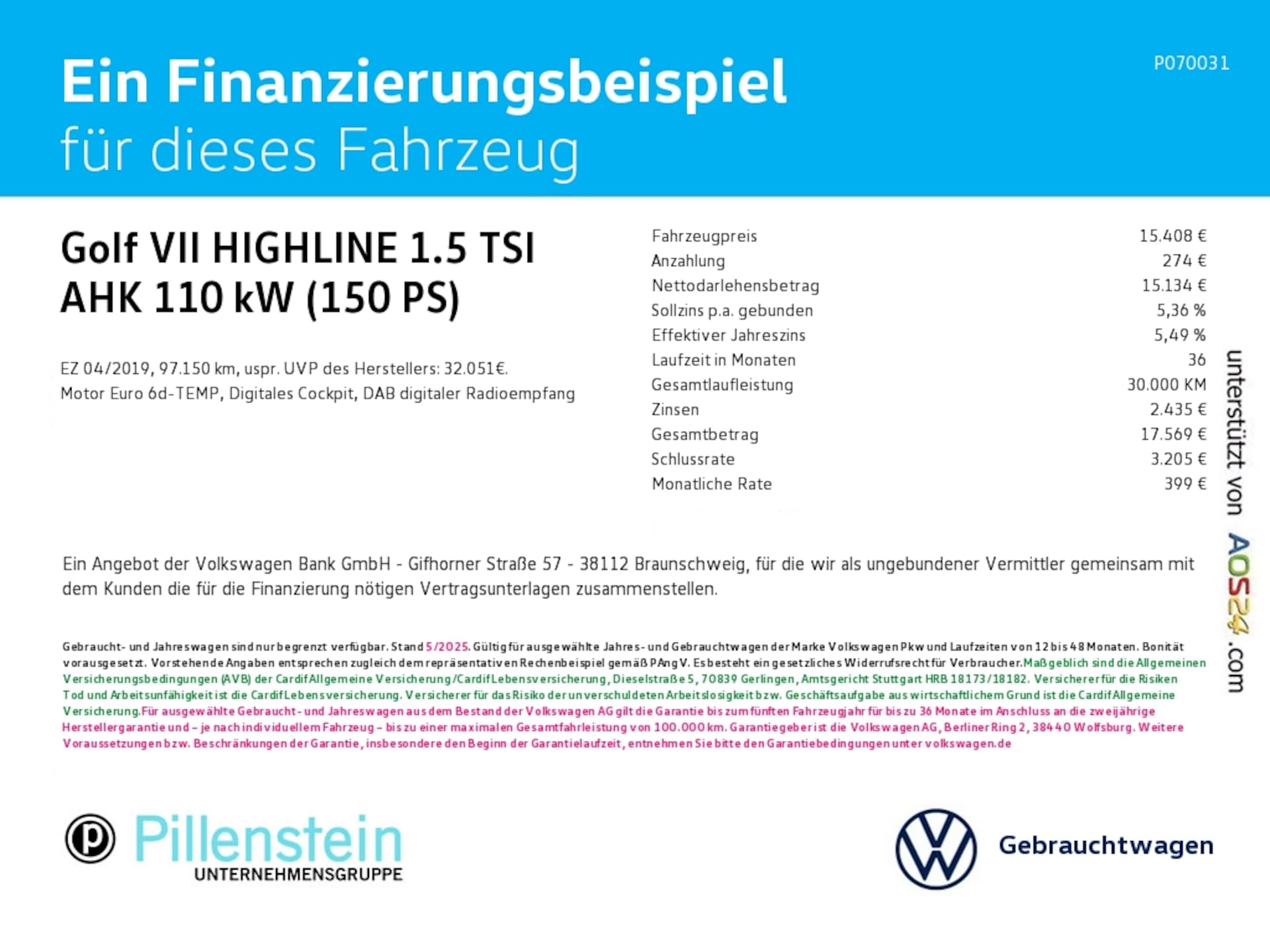 Volkswagen Golf Highline