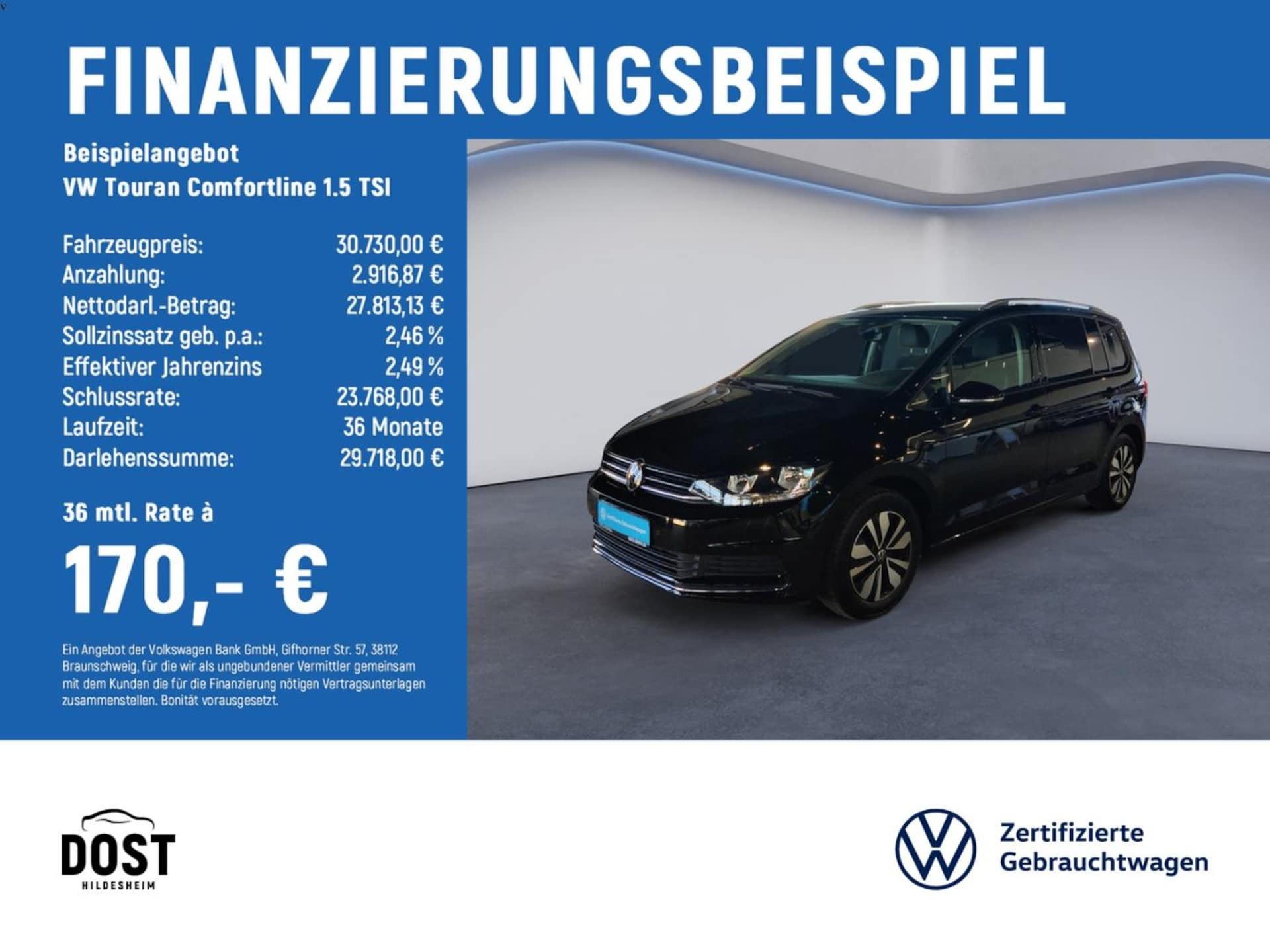 Volkswagen Touran Comfortline