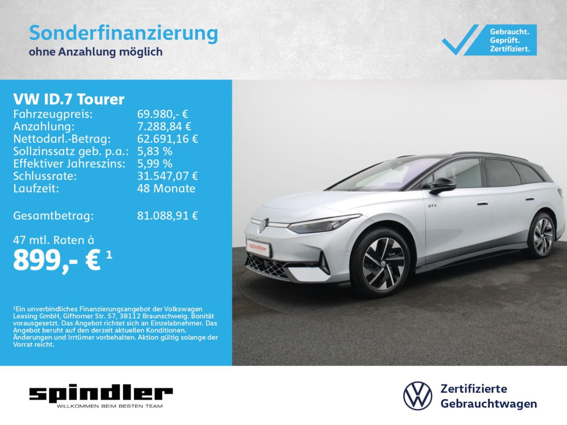 Volkswagen ID.7 Tourer GTX