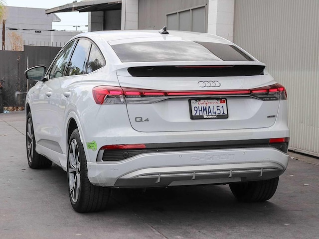 Used 2023 Audi Q4 Sportback e-tron Premium Plus with VIN WA132BFZ2PP052542 for sale in Los Angeles, CA