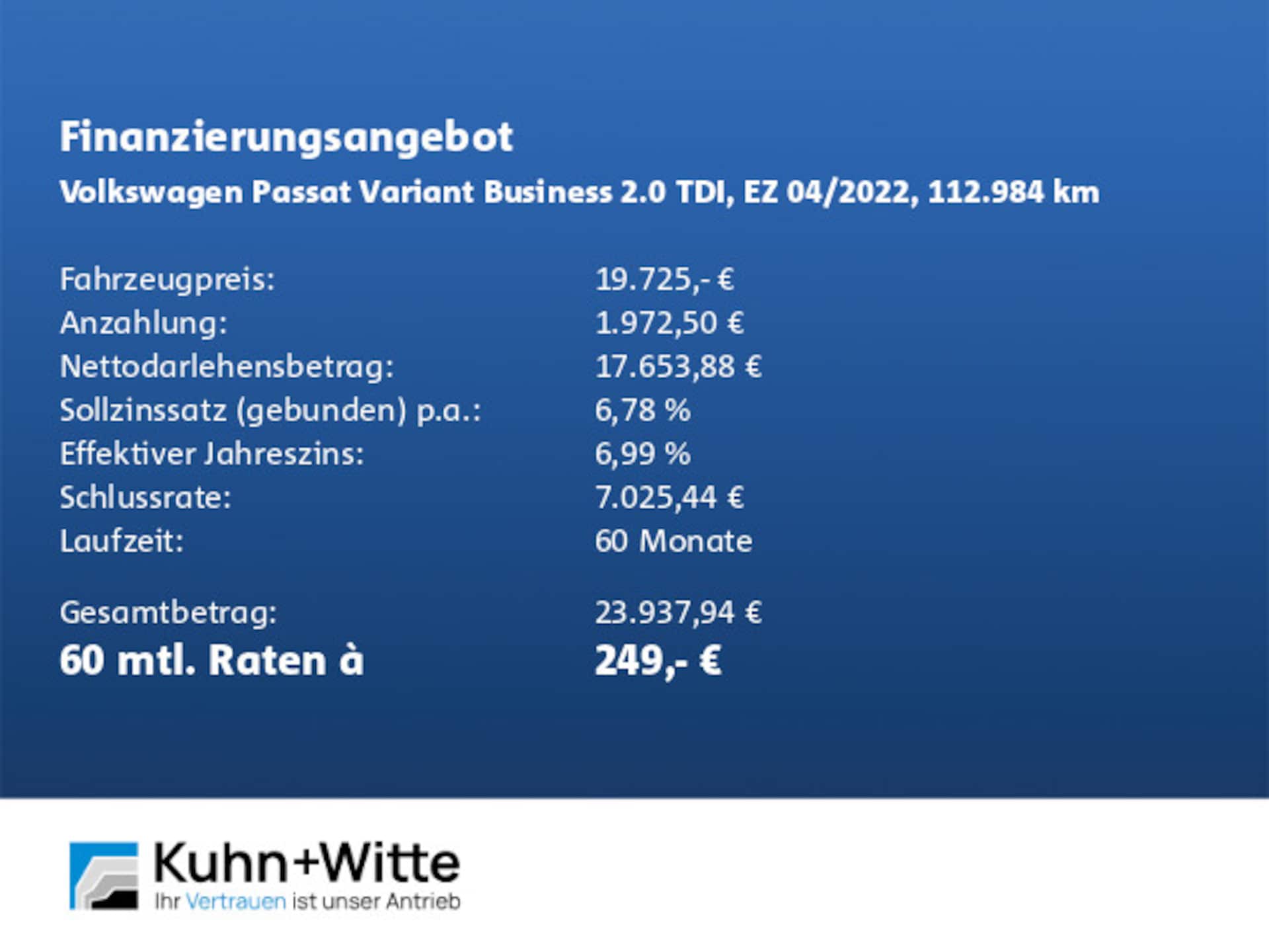 Volkswagen Passat Variant Business