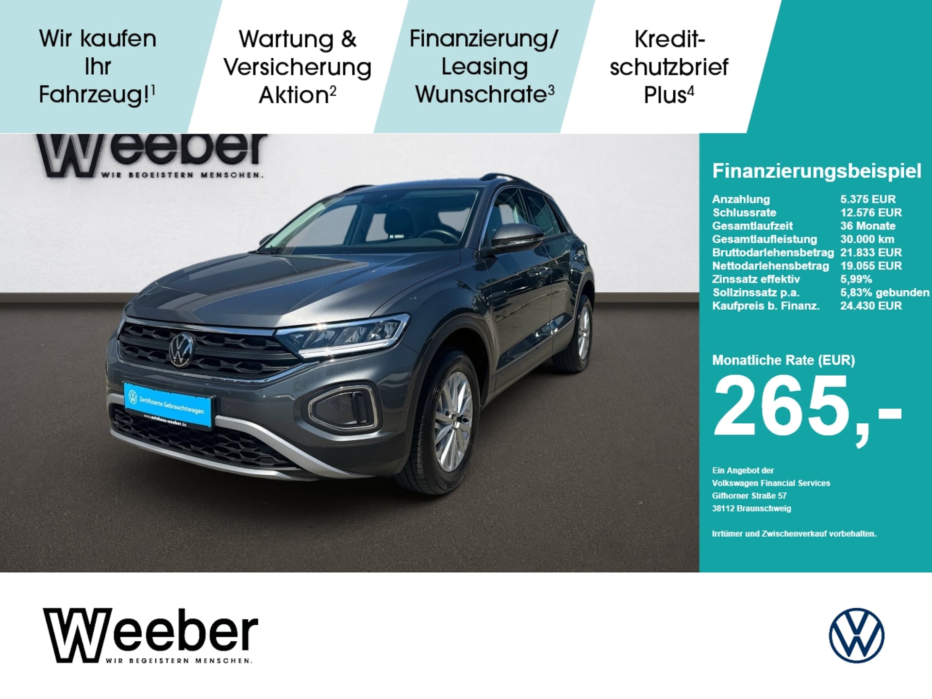 Volkswagen T-Roc Life