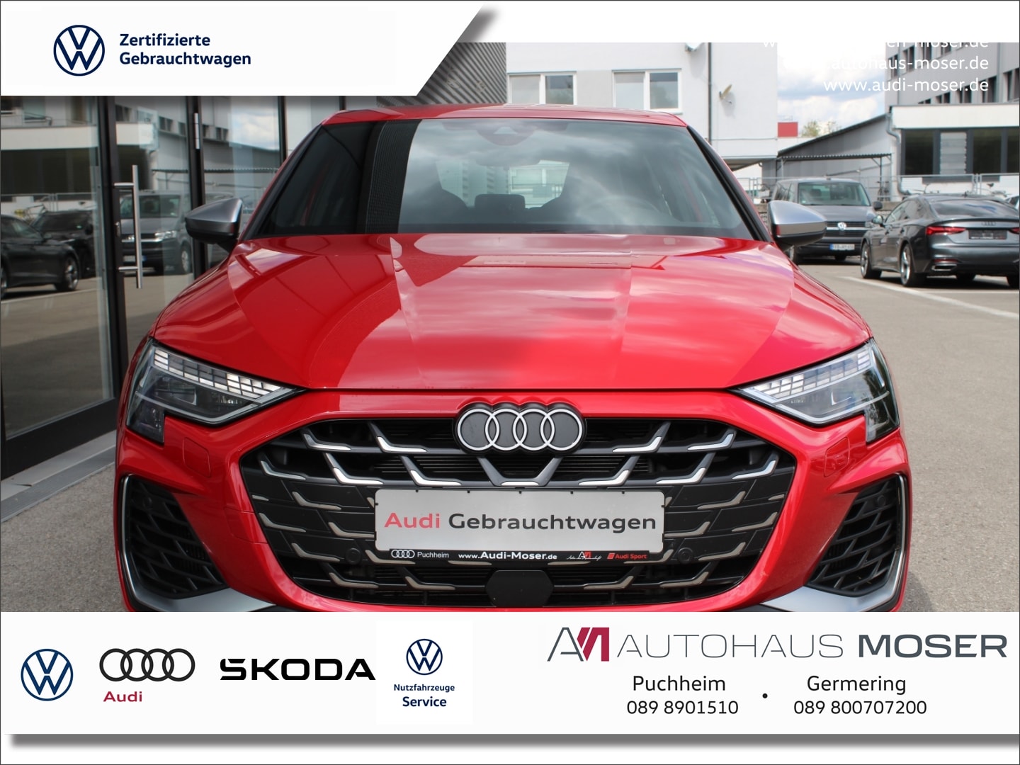 Bild über Audi S3 Sportback TFSI quattro S tronic - für weitere Informationen kontaktieren Sie den Audi Partner