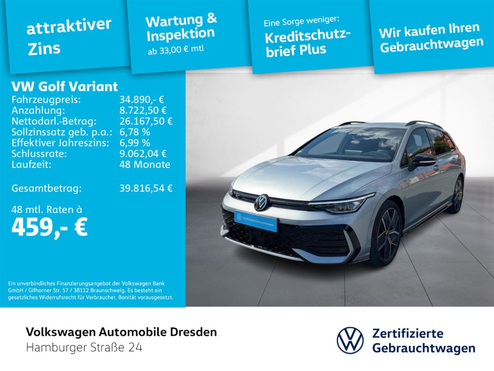 Volkswagen Golf Variant R-Line