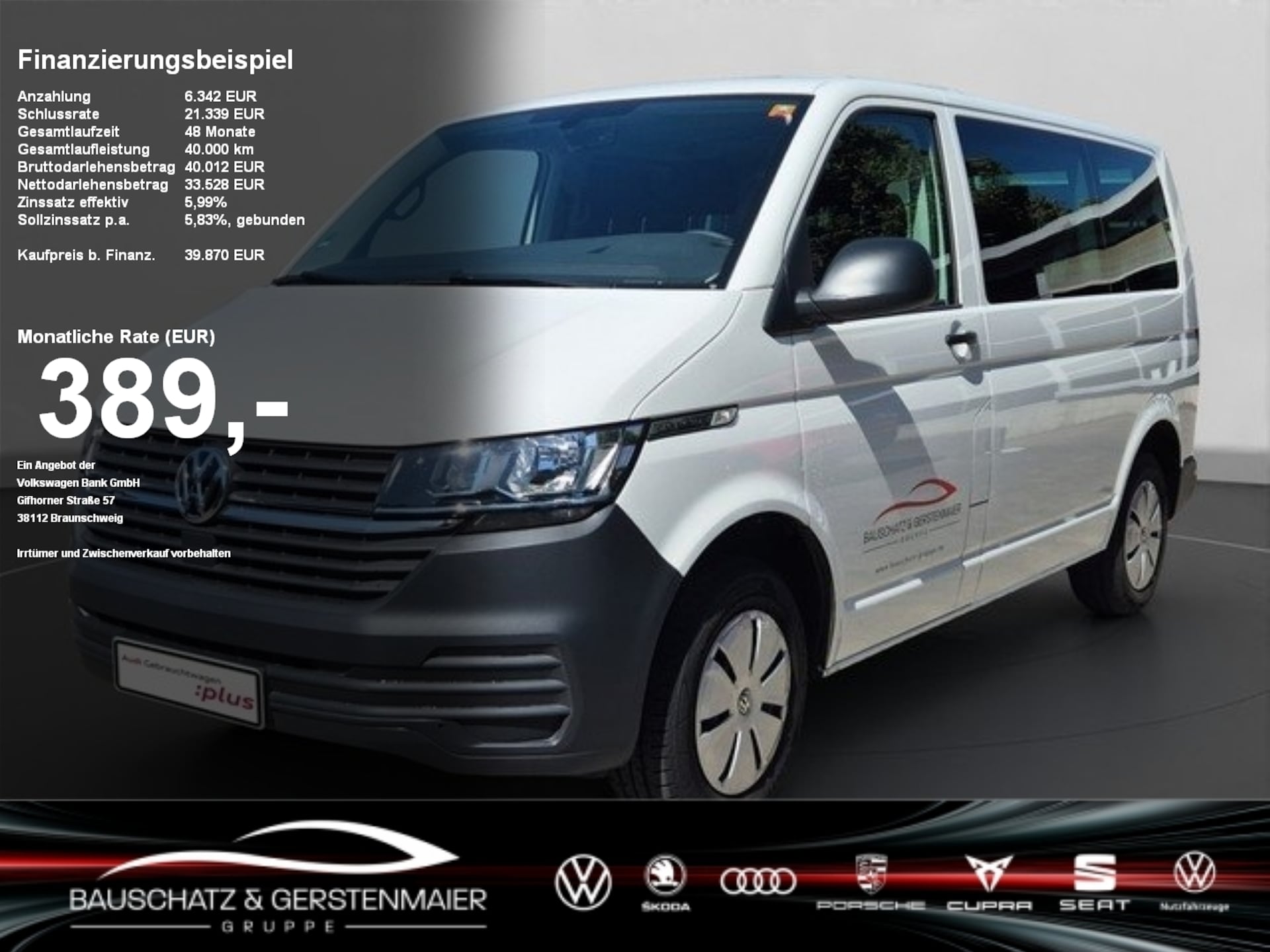 Volkswagen T6.1 Caravelle kurzer Radstand Trendline
