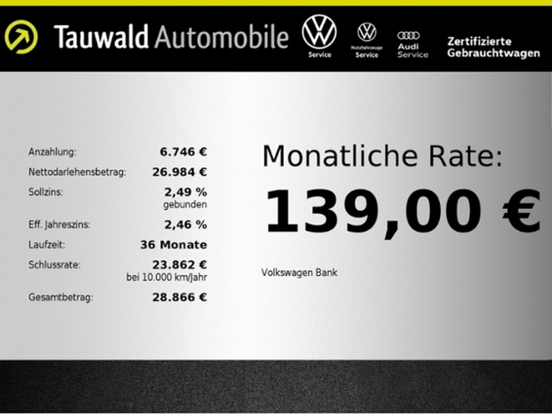 Volkswagen Touran Comfortline