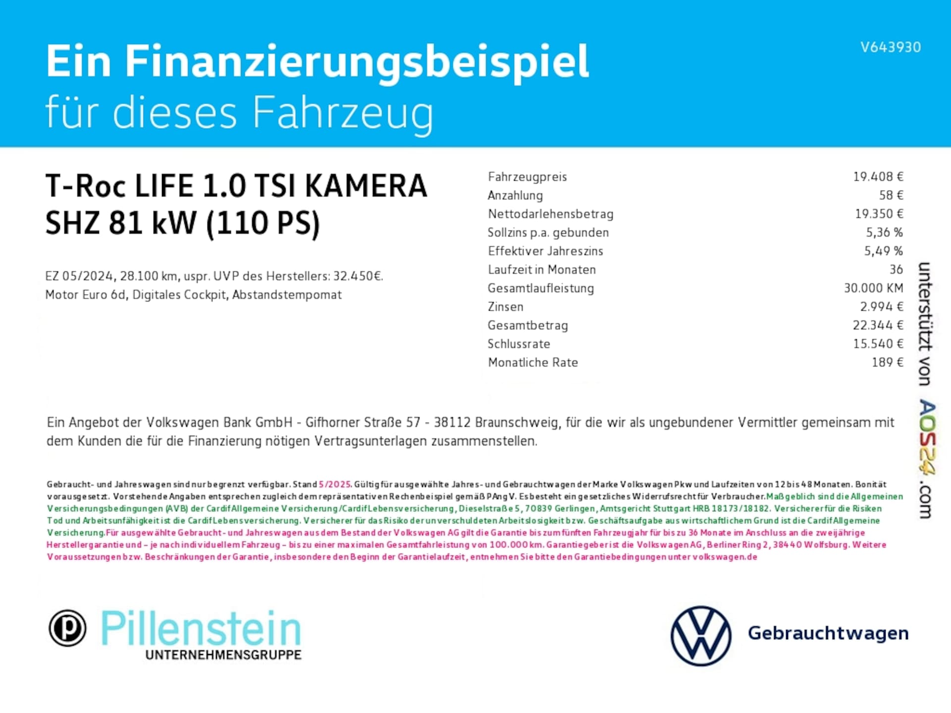 Volkswagen T-Roc Life