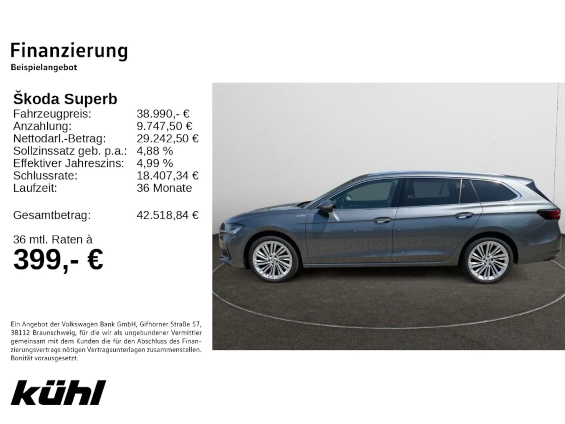 Skoda Superb Combi Laurin & Klement