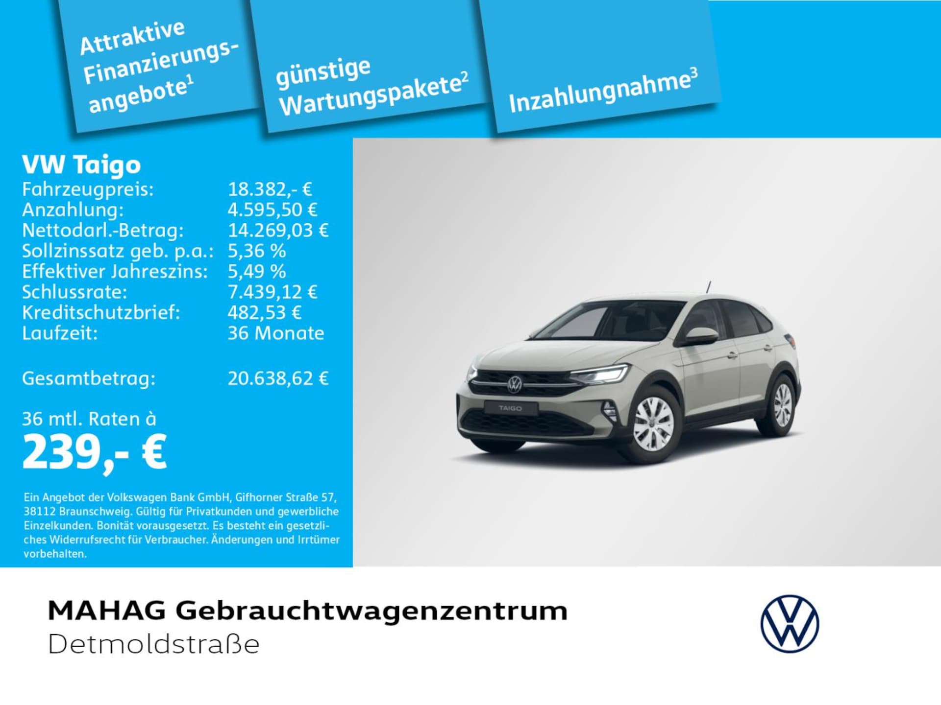 Volkswagen Taigo Basis-Modell