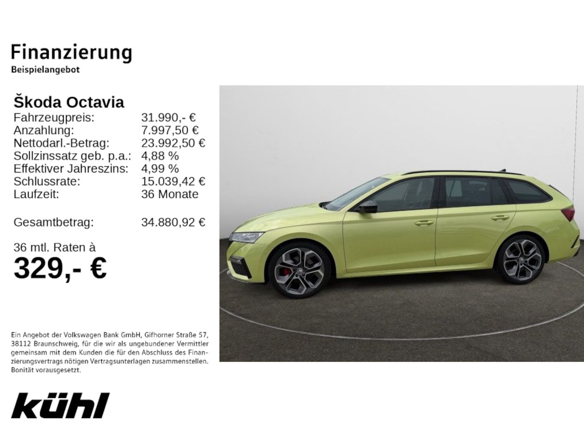 Skoda Octavia Combi RS
