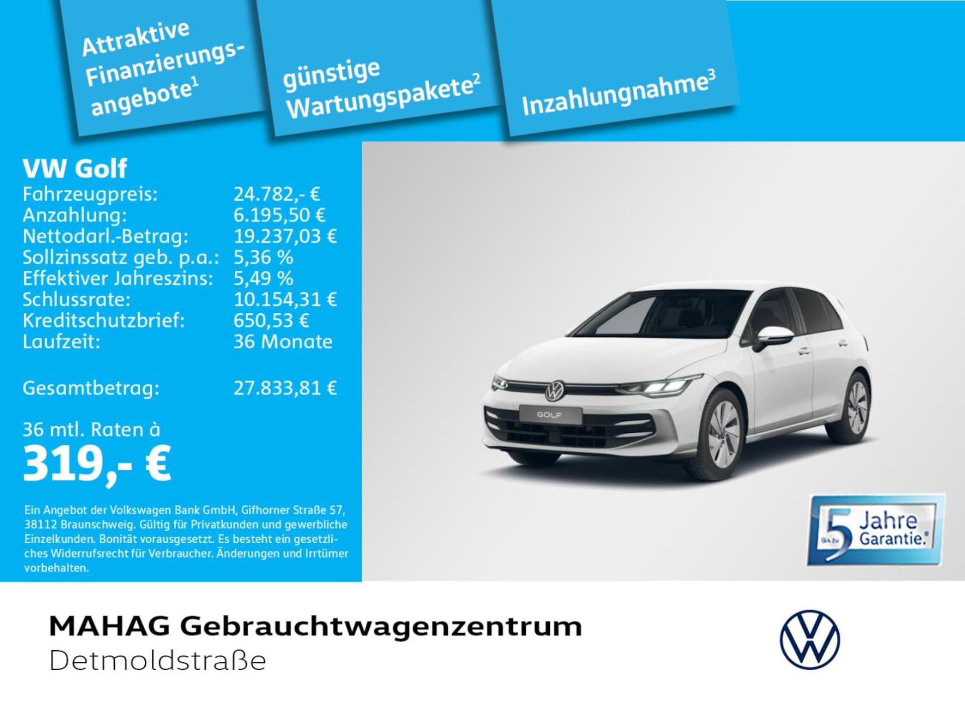 Volkswagen Golf Life