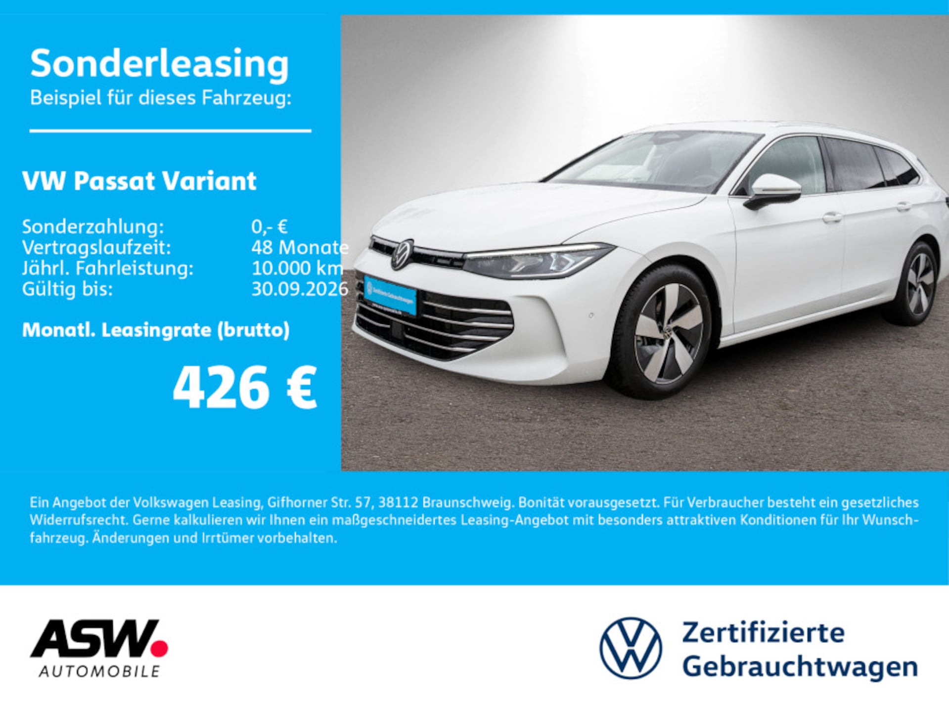 Volkswagen Passat Elegance