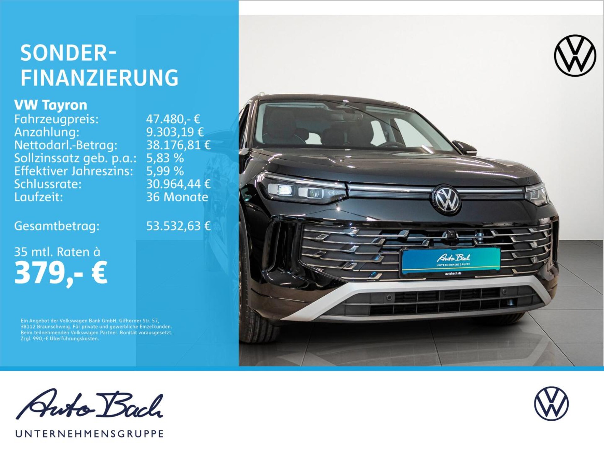 Volkswagen Tayron Elegance