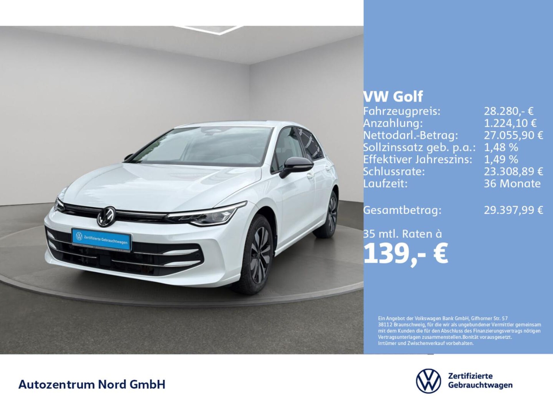 Volkswagen Golf Life
