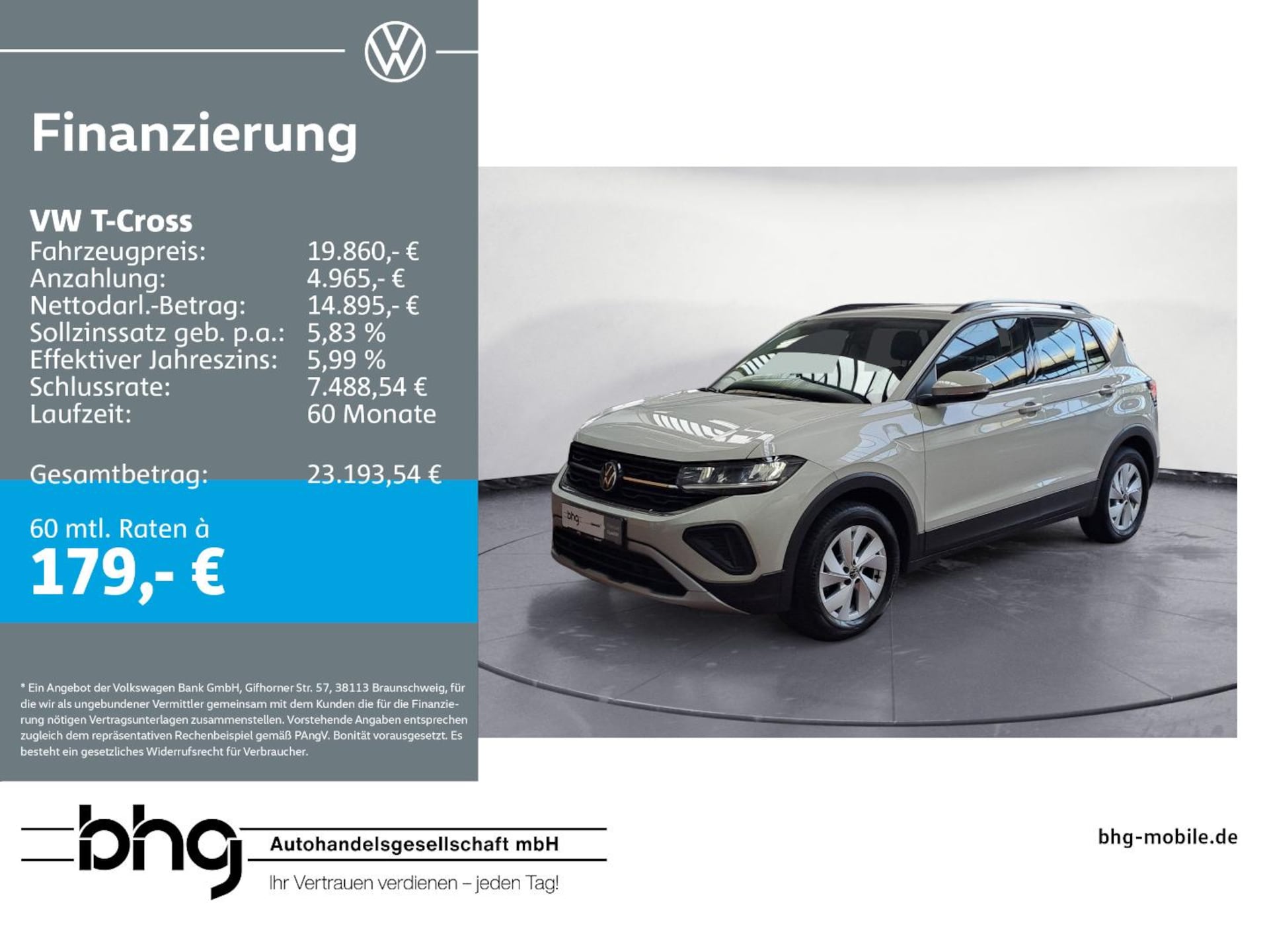Volkswagen T-Cross Life