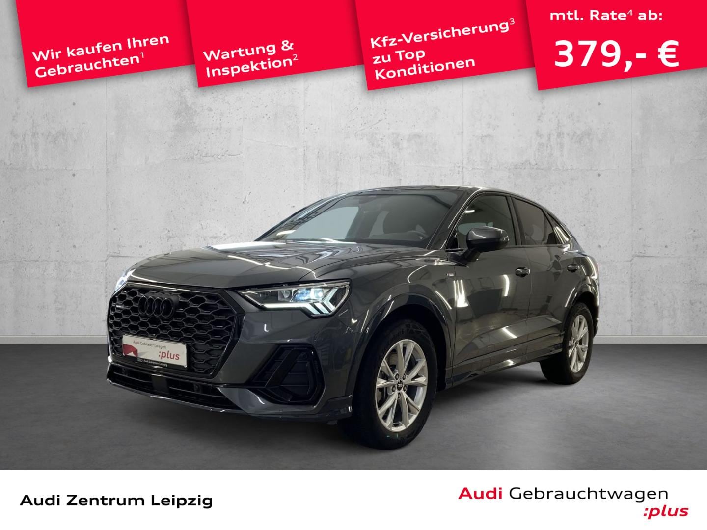 Bild über Audi Q3 Sportback S line 40 TDI quattro S tronic - für weitere Informationen kontaktieren Sie den Audi Partner