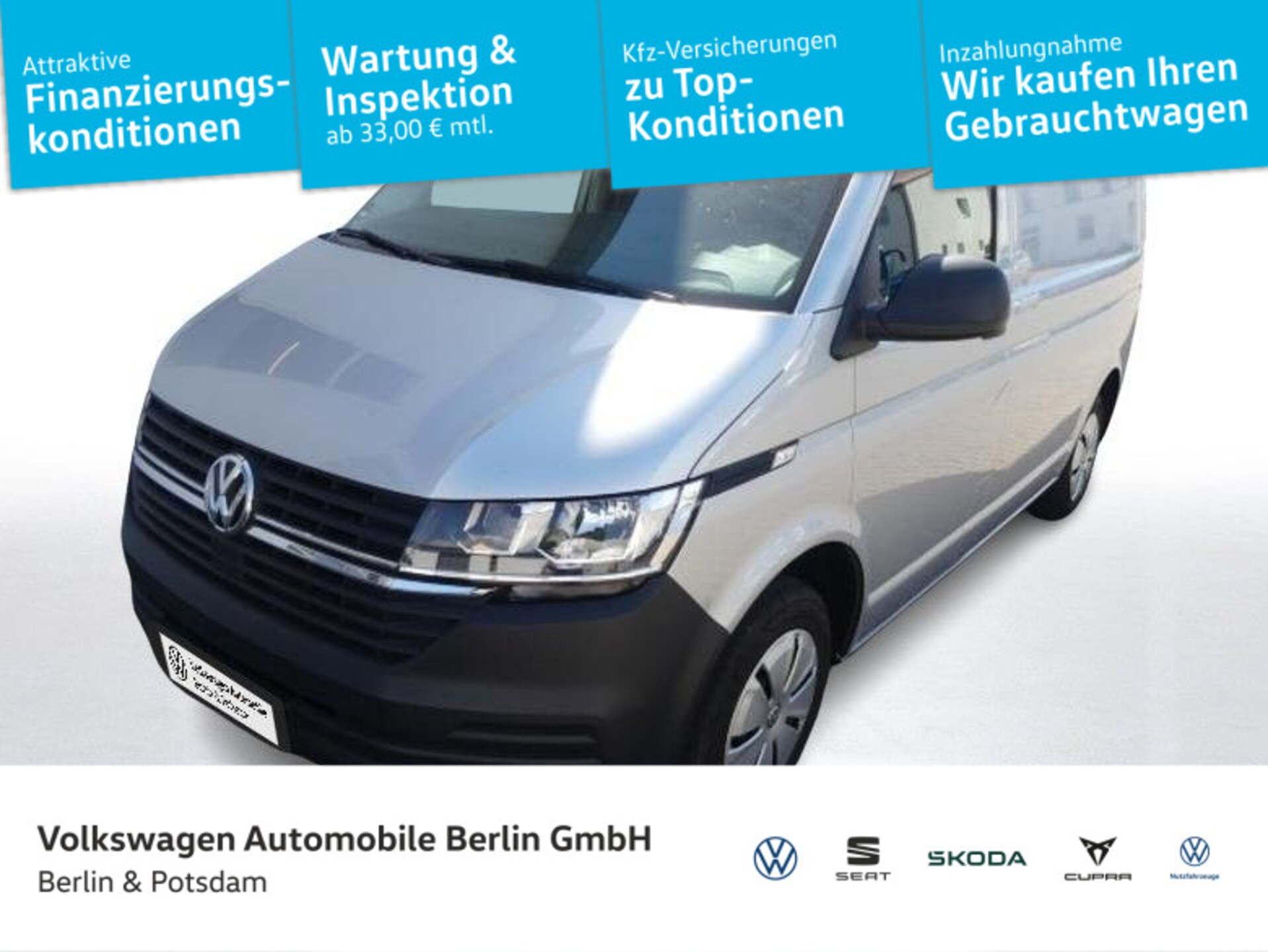 Volkswagen T6.1 Transporter Kasten kurzer Radstand