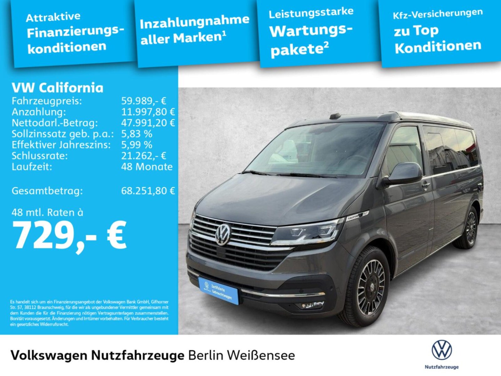 Volkswagen T6.1 California – Bild 2