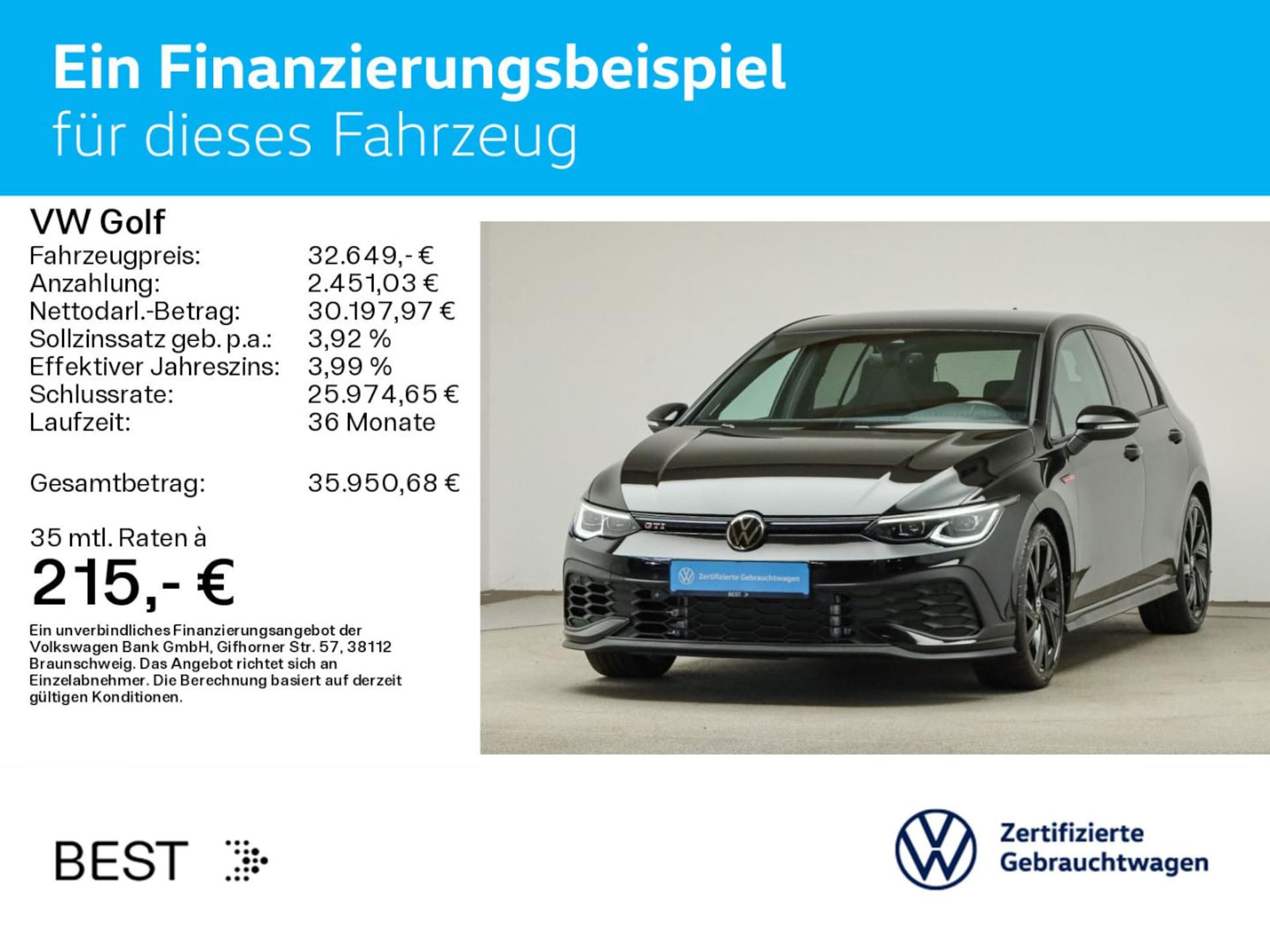Volkswagen Golf GTI Clubsport