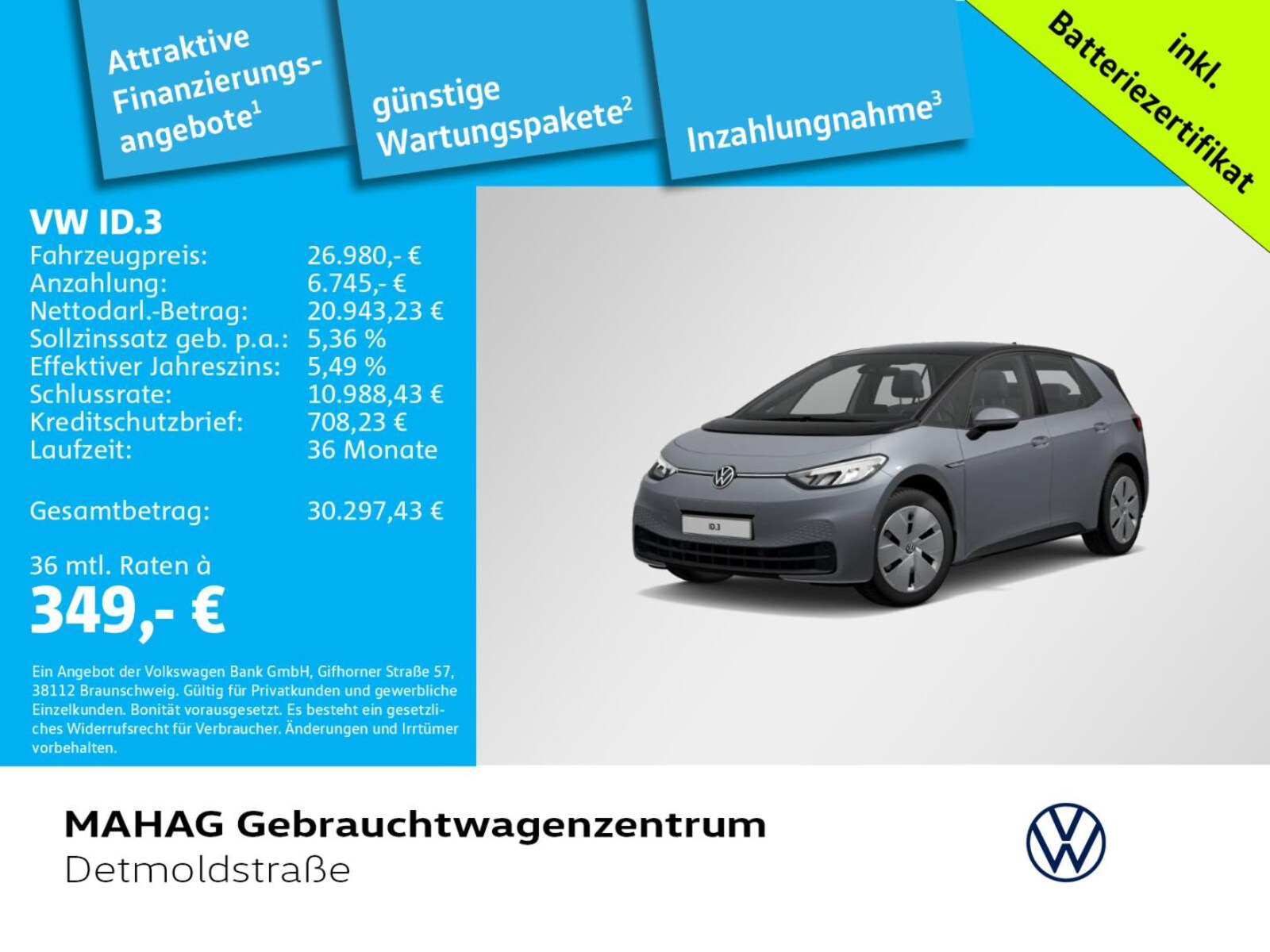 Volkswagen ID.3 – Bild 2