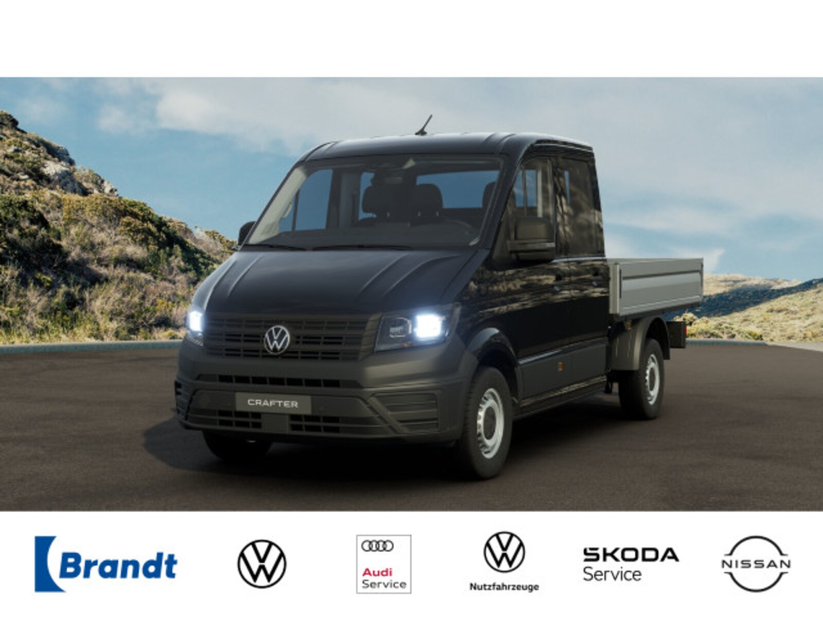 Volkswagen Crafter Doppelkabine mittlerer Radstand