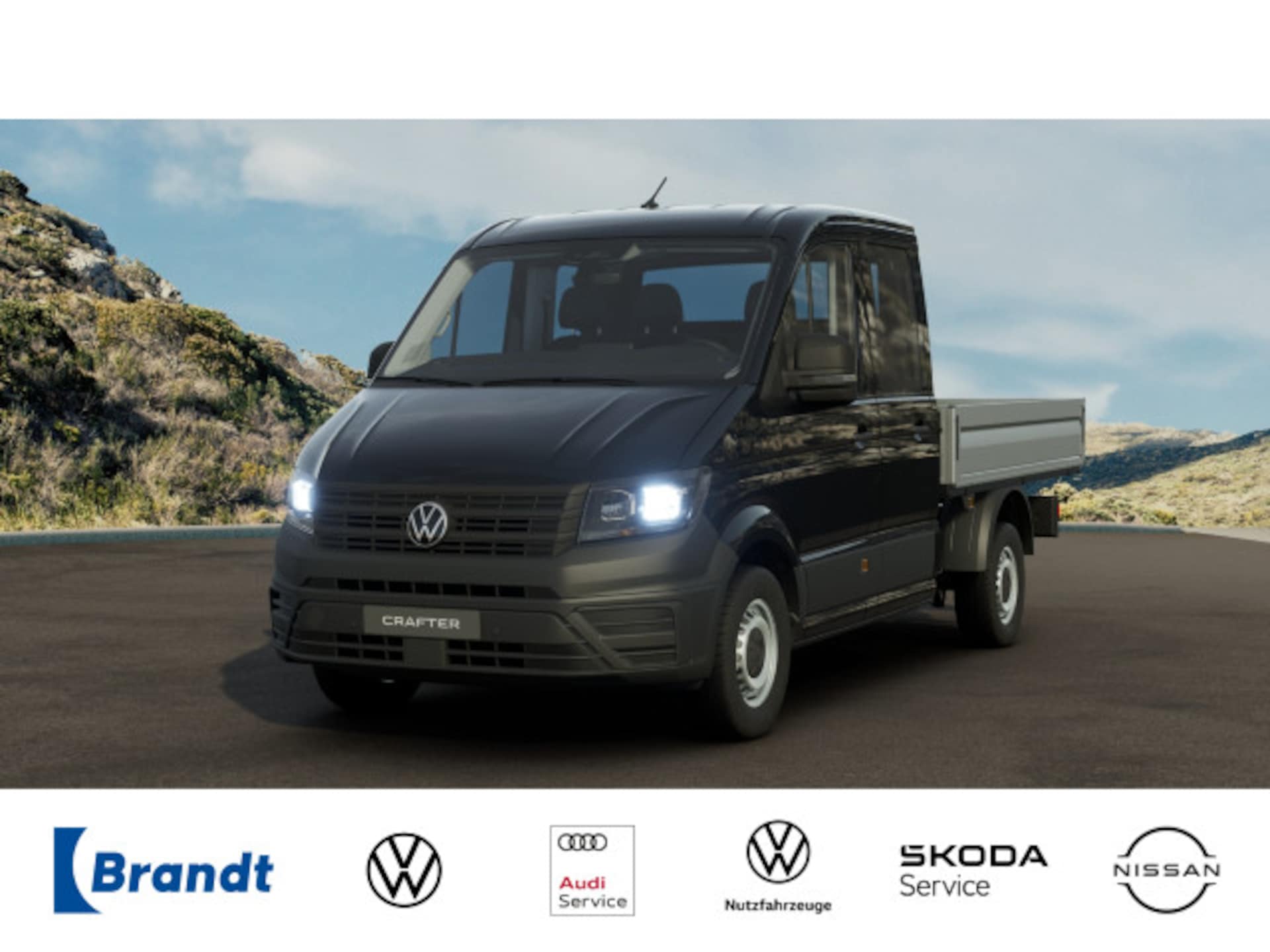 Volkswagen Crafter Doppelkabine mittlerer Radstand