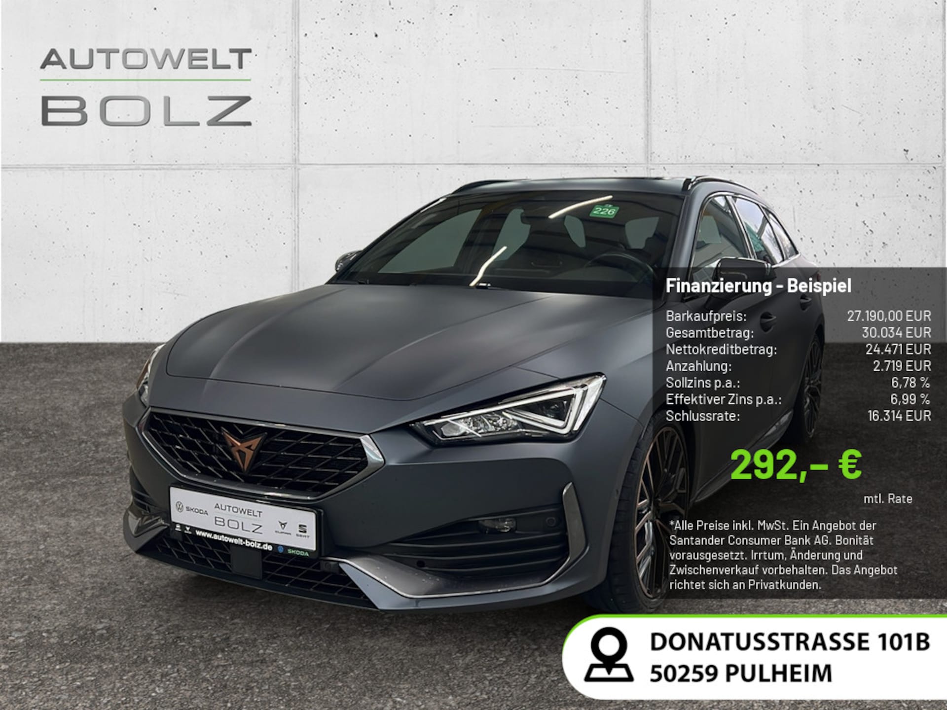 CUPRA Leon Sportstourer VZ
