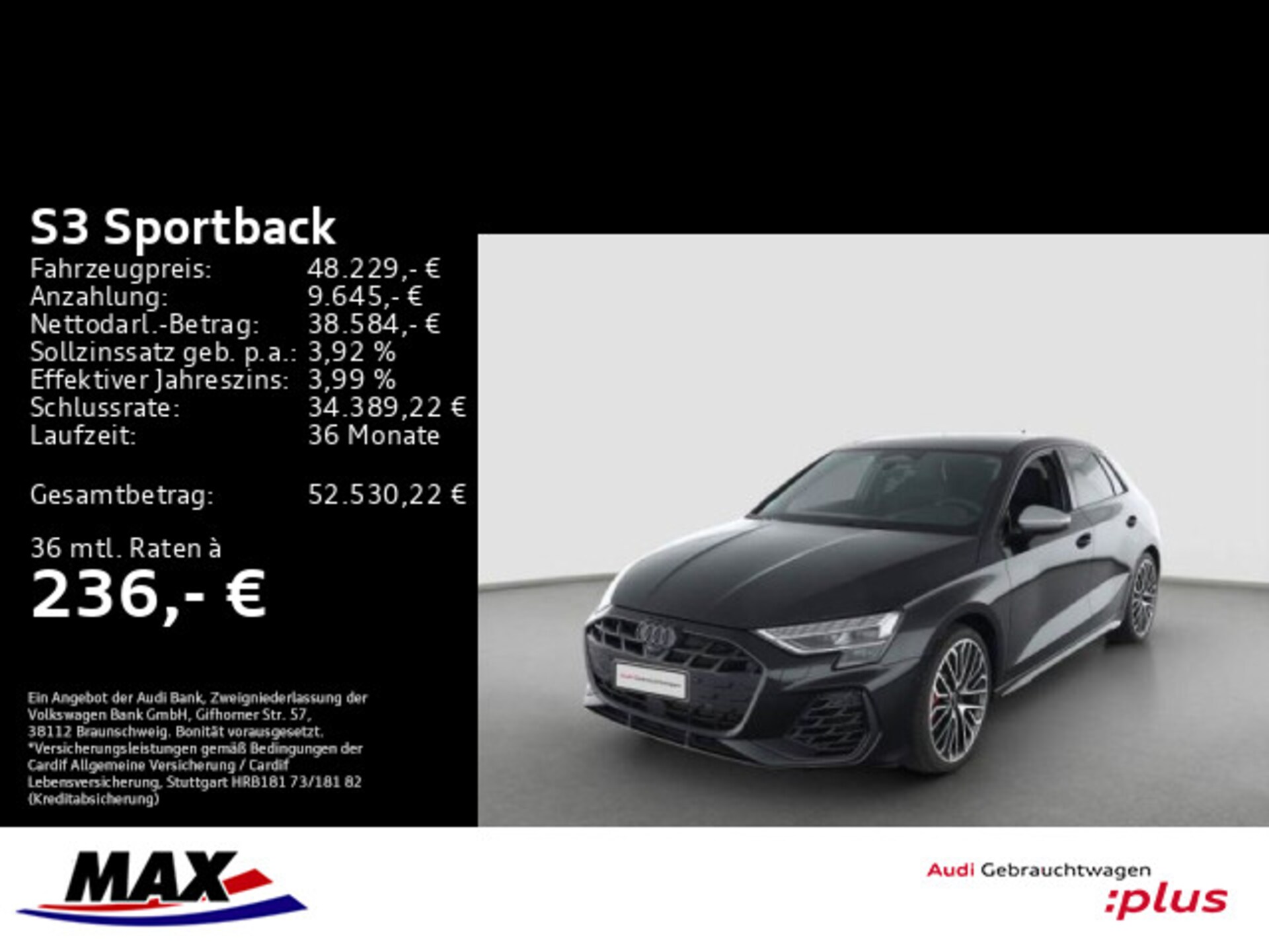 Audi S3 Sportback