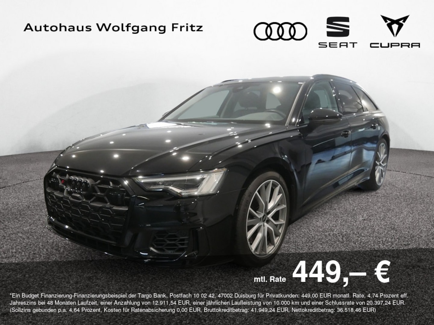 Bild über Audi S6 Avant TDI quattro tiptronic - für weitere Informationen kontaktieren Sie den Audi Partner