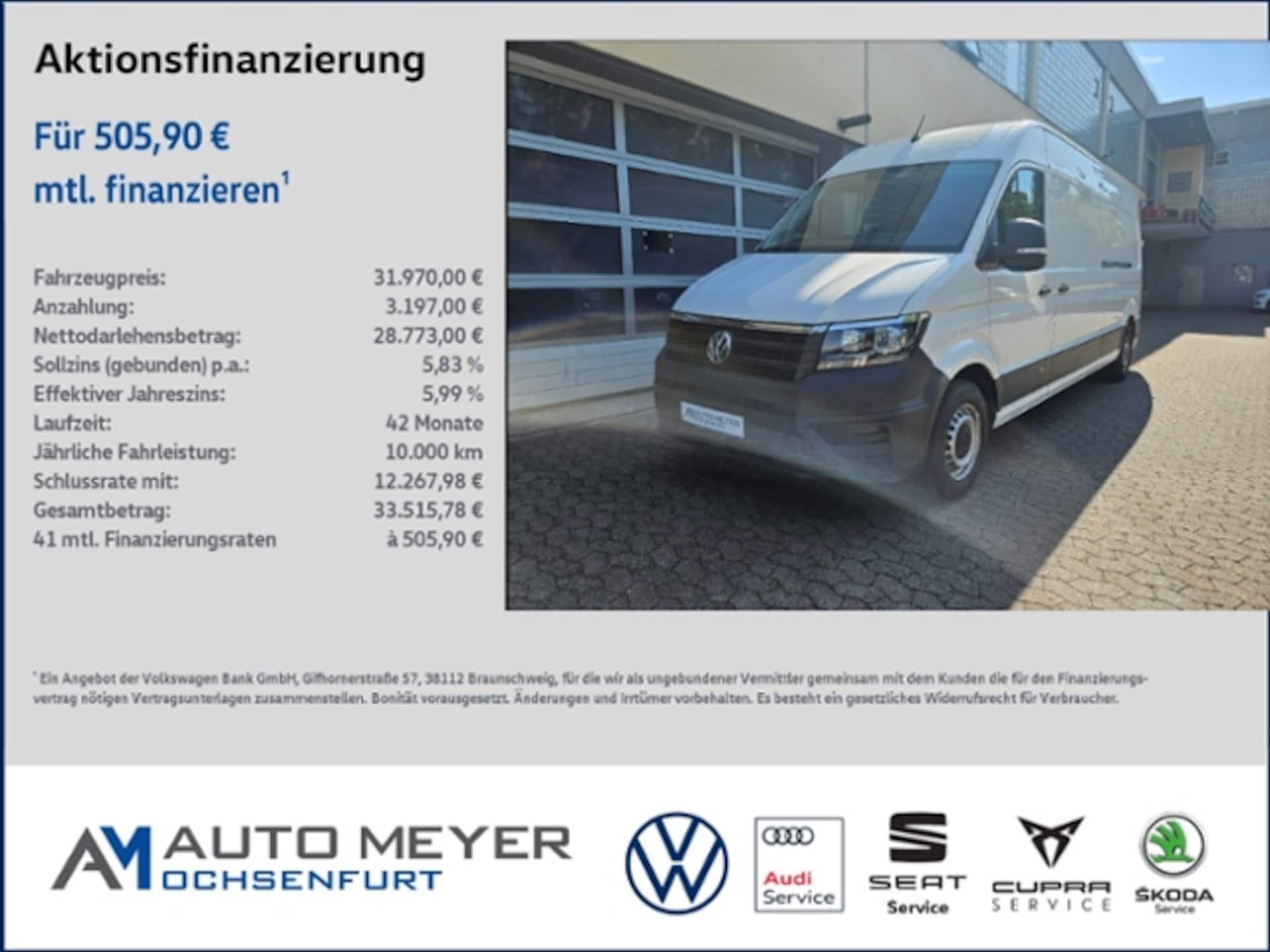 Volkswagen Crafter Kasten langer Radstand