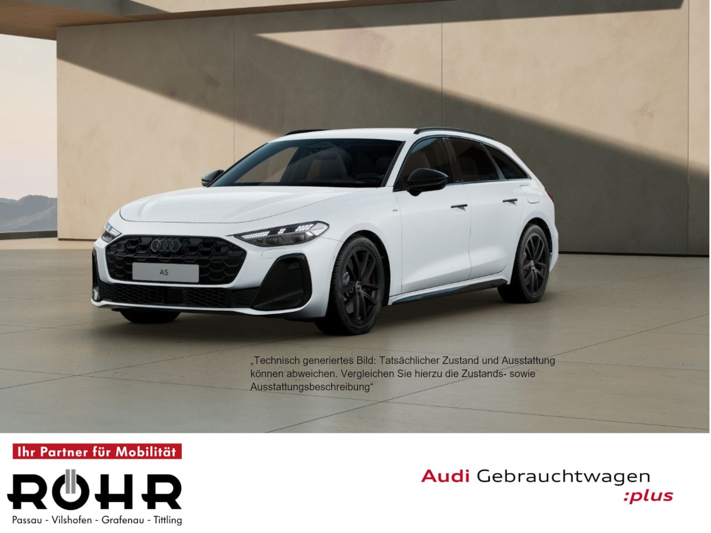 Bild über Audi A5 Avant e-hybrid e-hybrid quattro 270 kW S tronic - für weitere Informationen kontaktieren Sie den Audi Partner