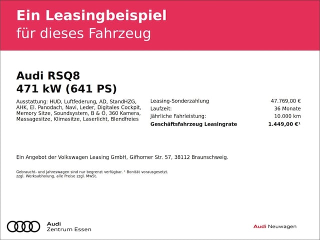 Image about Audi RS Q8 SUV quattro tiptronic