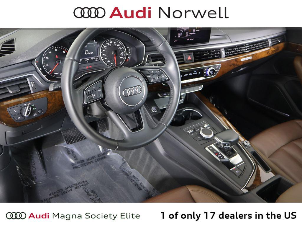 Used 2017 Audi A4 Premium Plus with VIN WAUENAF47HN068802 for sale in Norwell, MA