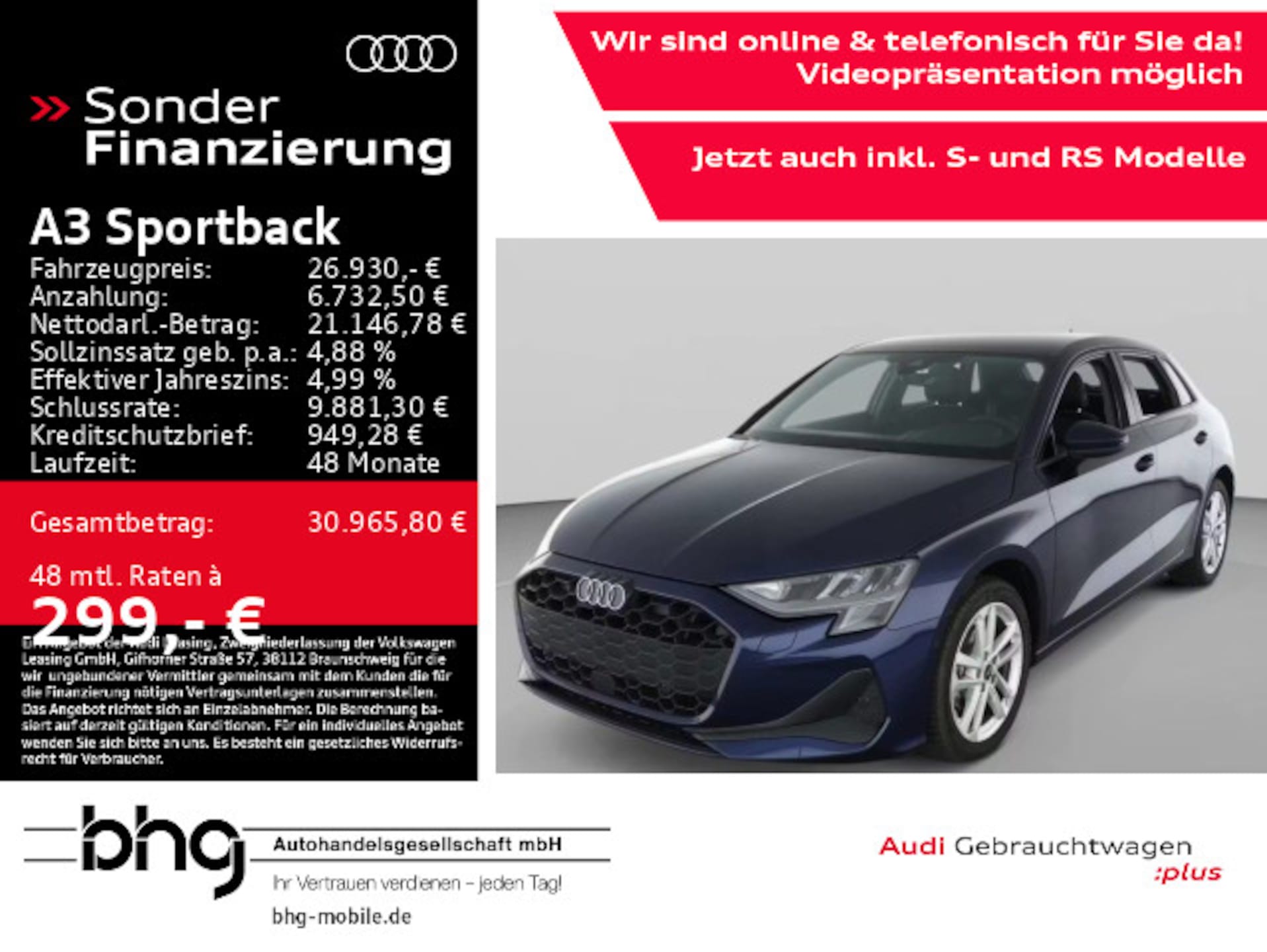 Audi A3 Sportback