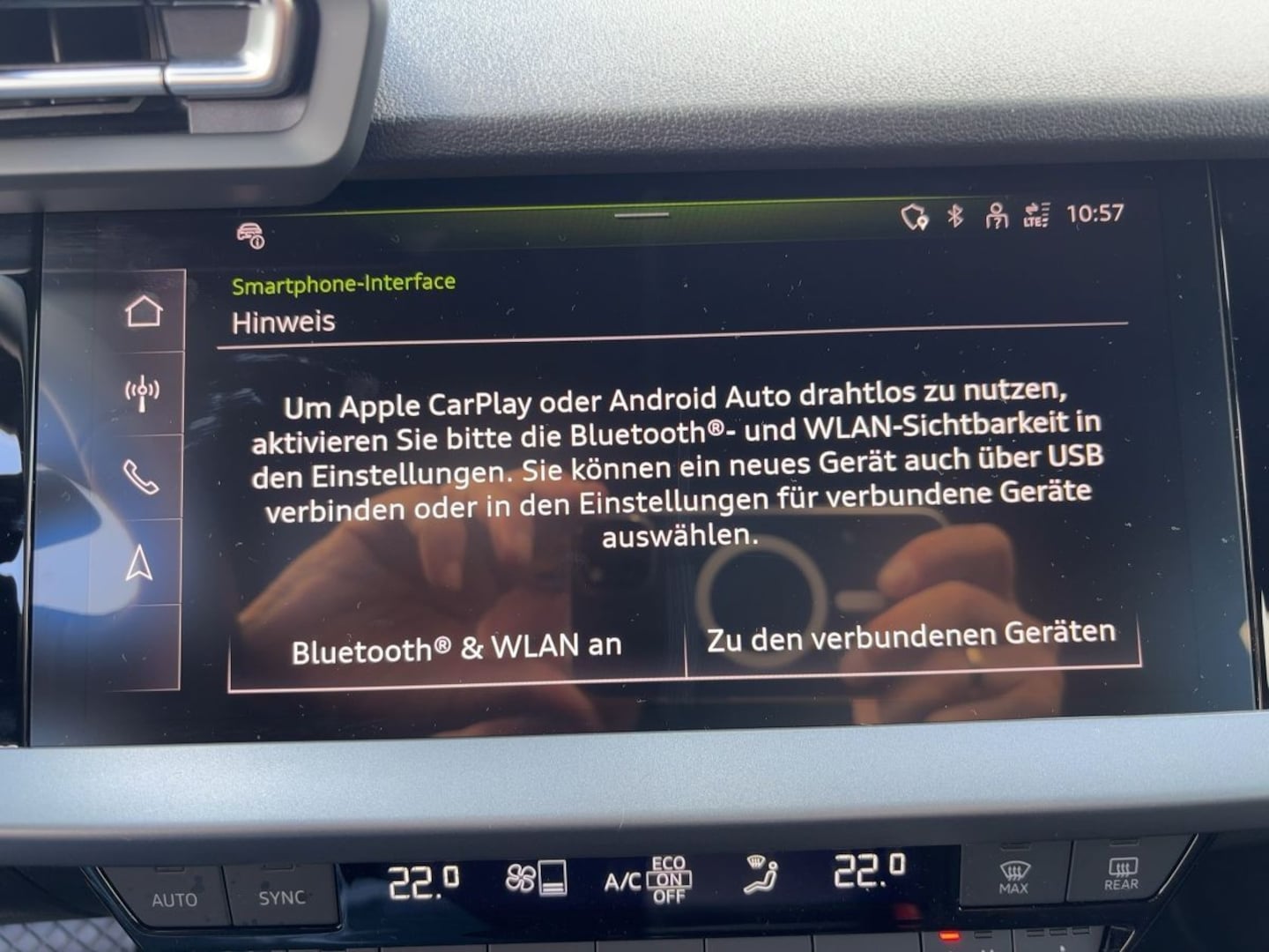Bild über Audi A3 Sportback TFSI 110 kW S tronic - für weitere Informationen kontaktieren Sie den Audi Partner