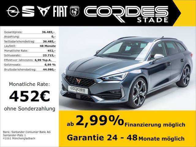CUPRA Leon Sportstourer VZ SZH Automatik Navi PDC (96) (59224)