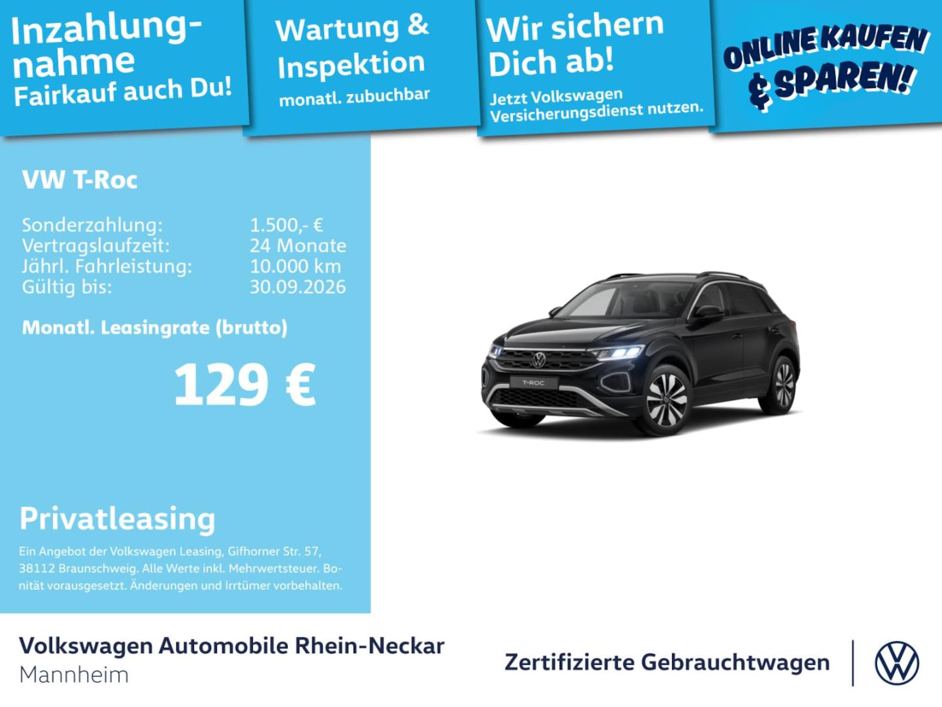 Volkswagen T-Roc Life