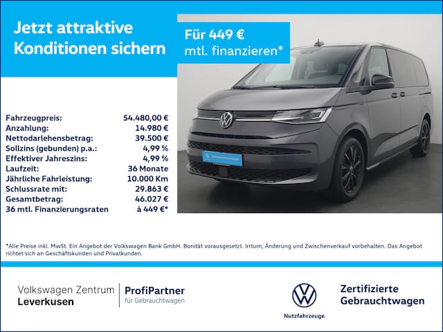 Volkswagen Multivan langversion