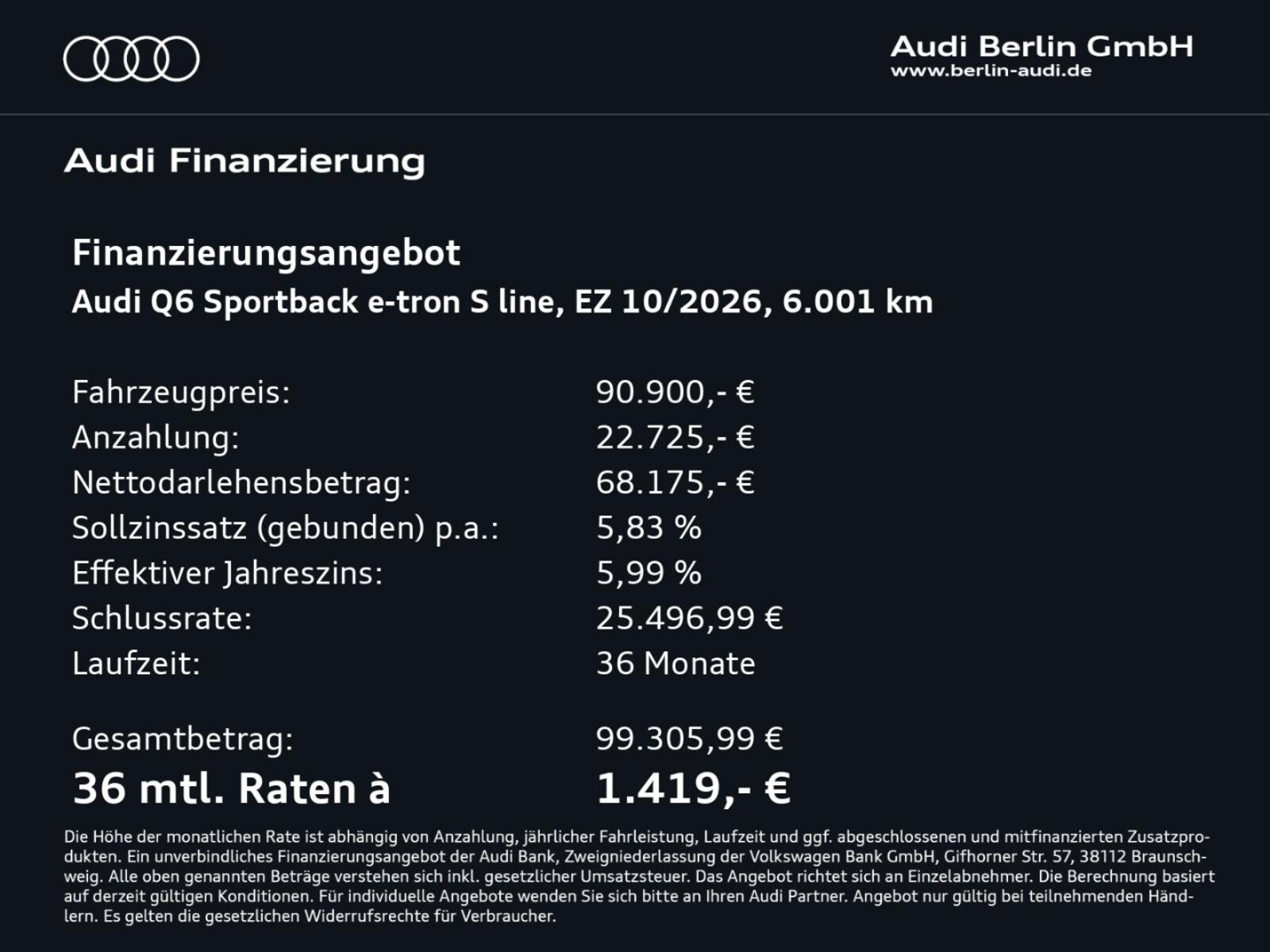 Audi Q6 Sportback e-tron – Bild 4