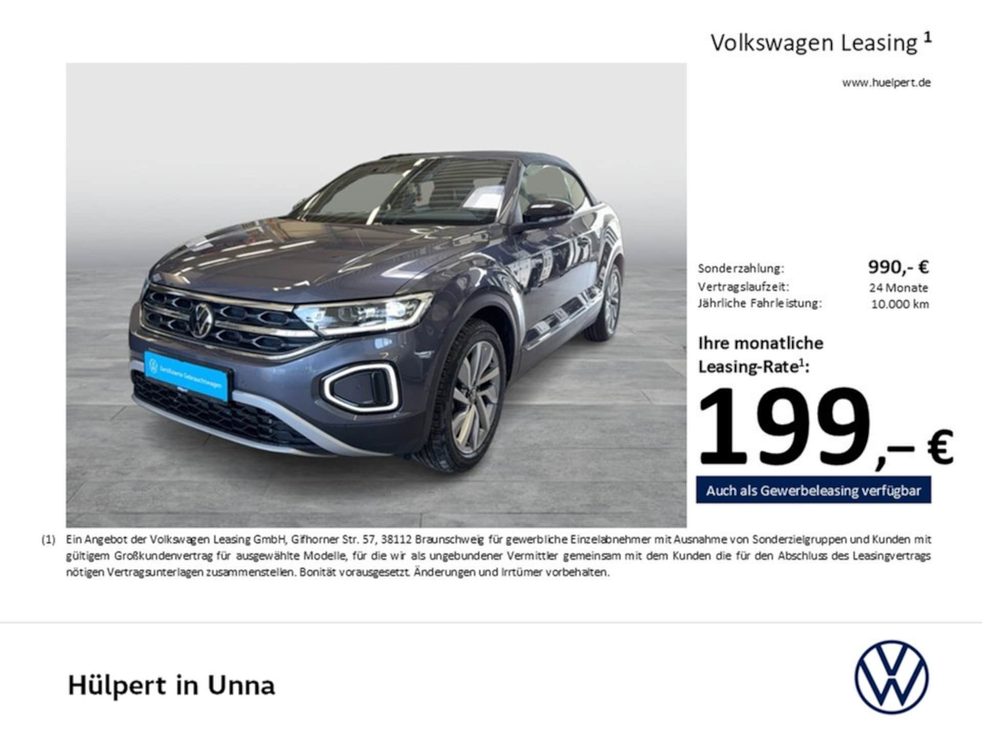 Volkswagen T-Roc Cabriolet Style