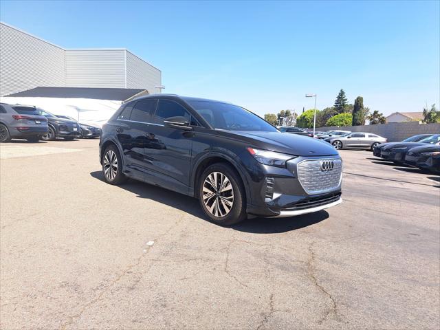 Certified 2023 Audi Q4 e-tron Premium Plus with VIN WA1BCBFZXPP021807 for sale in Torrance, CA