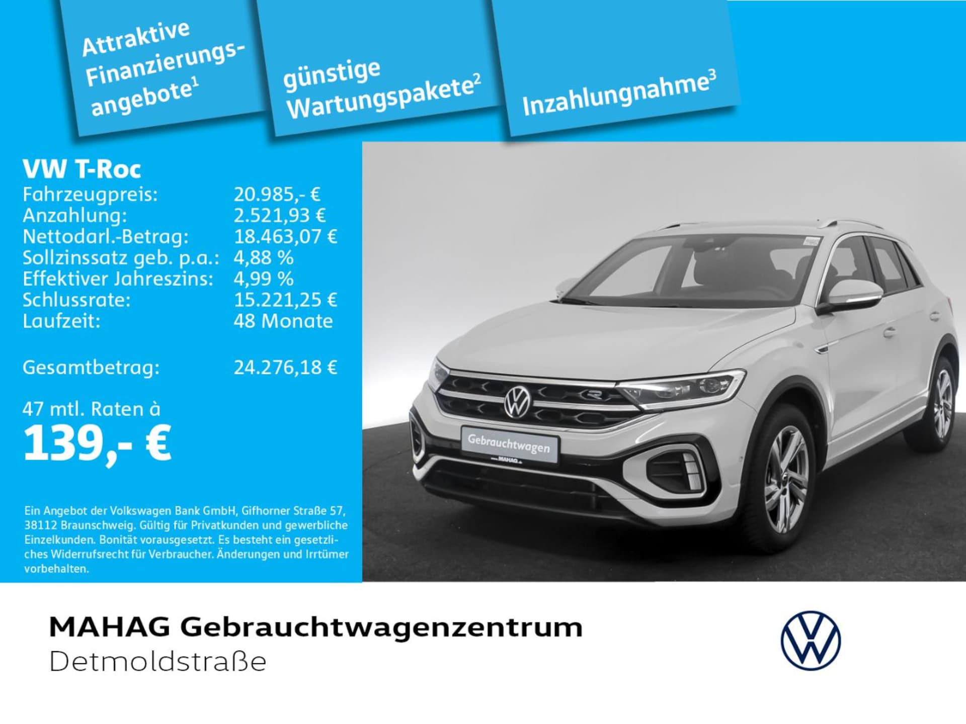 Volkswagen T-Roc R-Line
