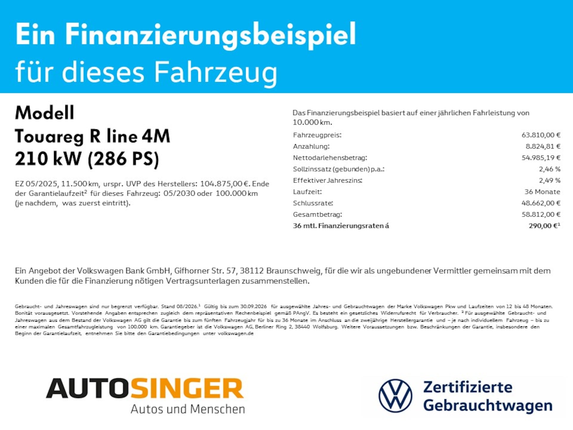 Volkswagen Touareg R-Line