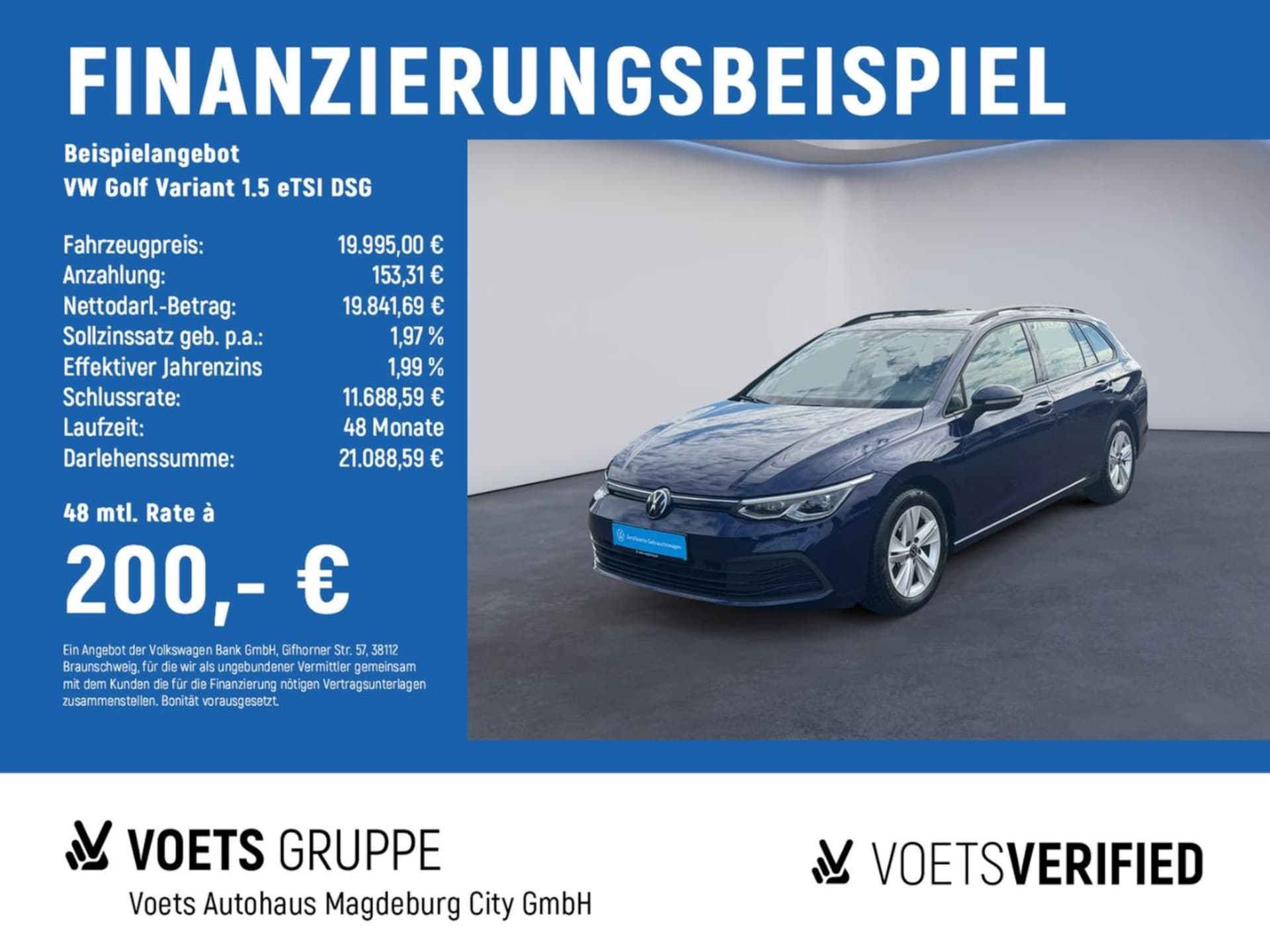 Volkswagen Golf Variant — Volkswagen Golf Variant Golf Variant 1.5 eTSI DSG Life LED+NAVI+ACC+SHZ