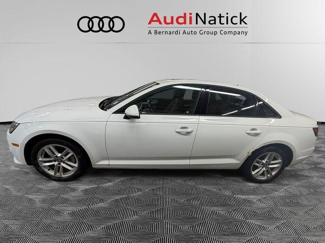 Used 2017 Audi A4 Premium with VIN WAUANAF43HN035116 for sale in Natick, MA