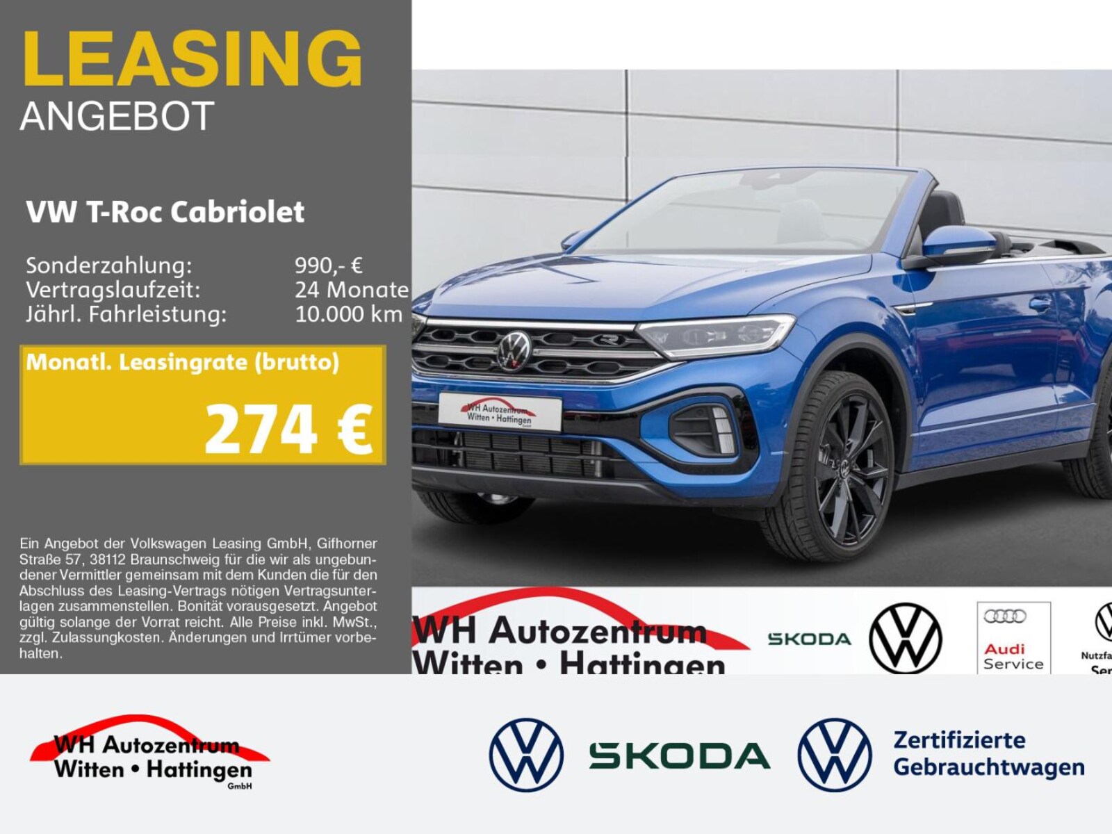 Volkswagen T-Roc Cabriolet