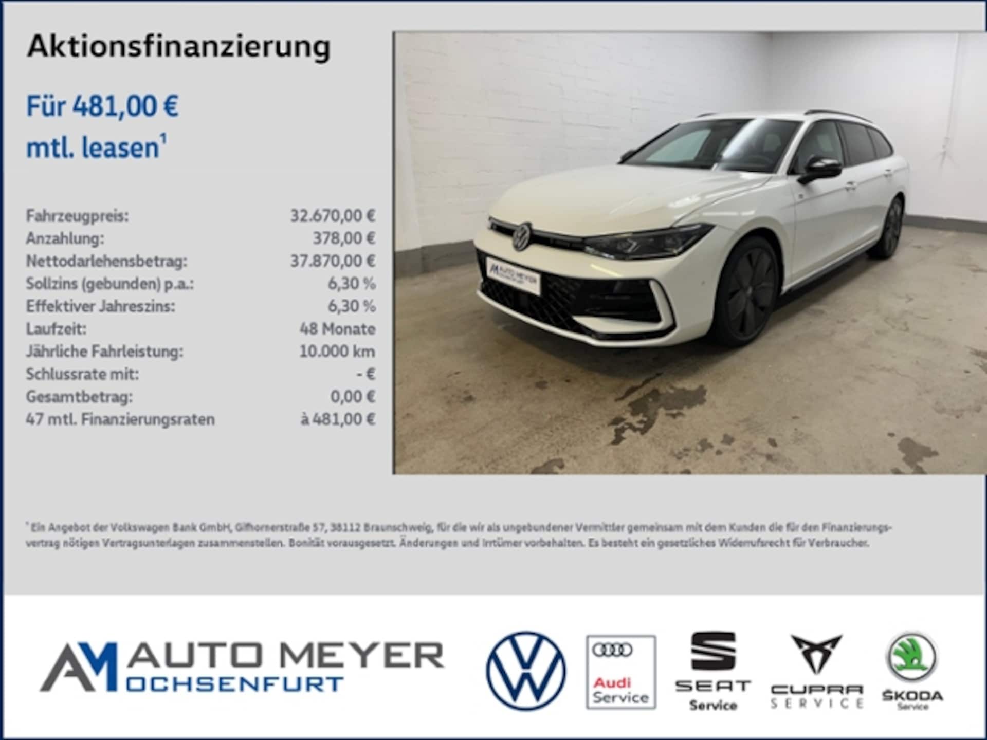 Volkswagen Passat — Volkswagen Passat Variant 2.0 TDI DSG AHK ACC IQ.Light Black Style