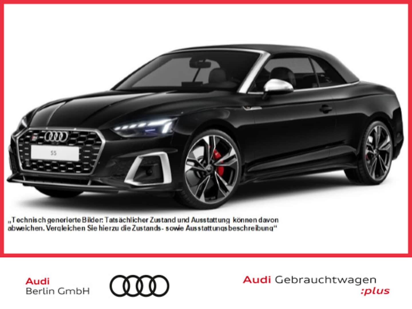 Bild über Audi S5 Cabriolet TFSI quattro tiptronic - für weitere Informationen kontaktieren Sie den Audi Partner